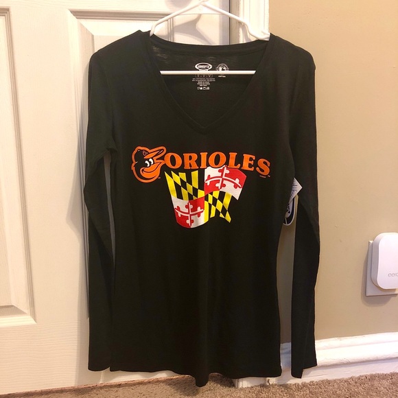 MLB Tops - 🔴❣️NWT❣️MLB Maryland Pride Orioles Long-Sleeve Tee